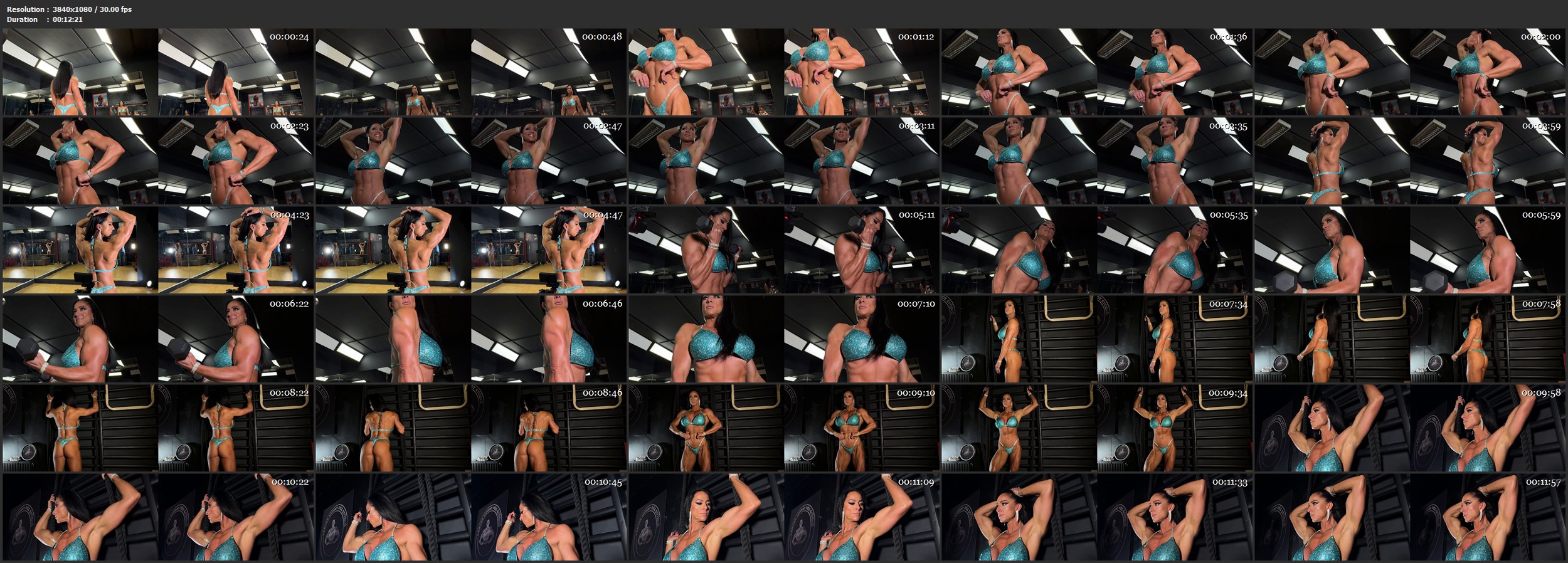 Szilvi Gym Shooting 3D 02