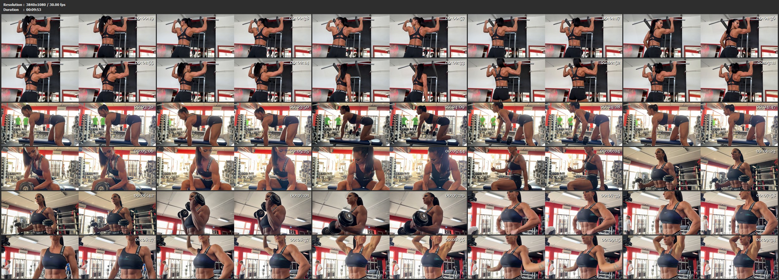 Szilvi Gym Shooting 3D 05