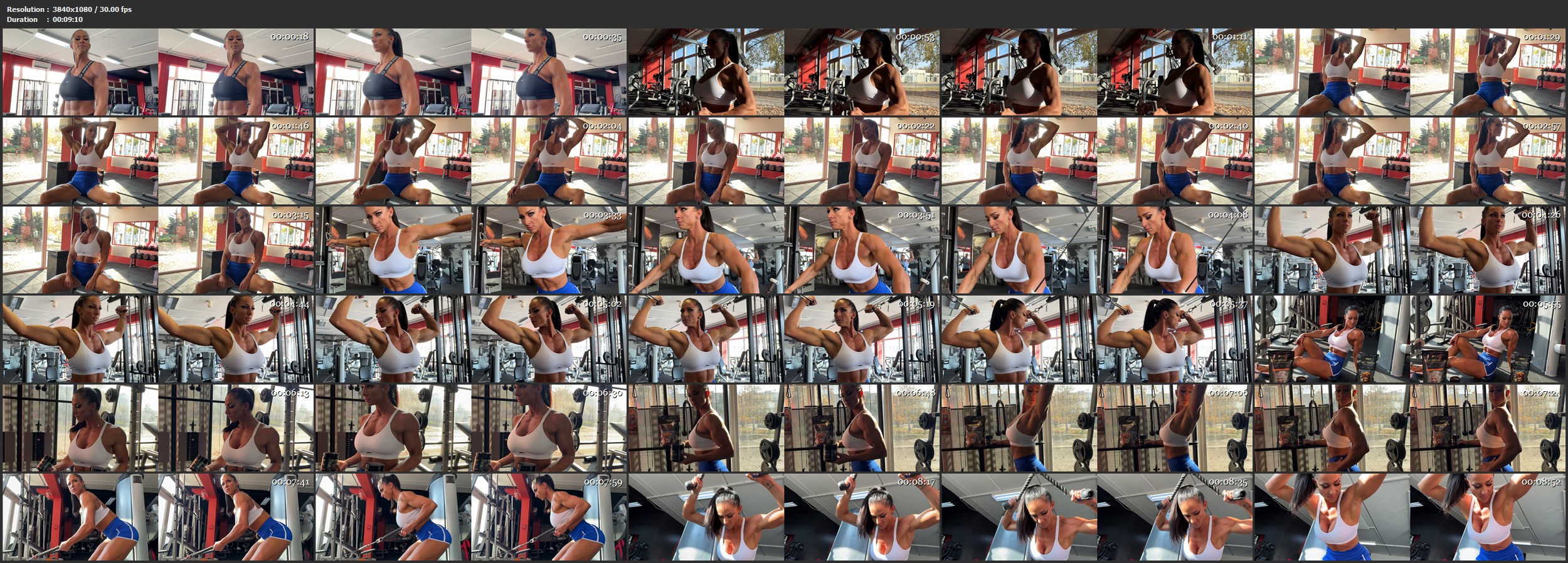 Szilvi Gym Shooting 3D 06