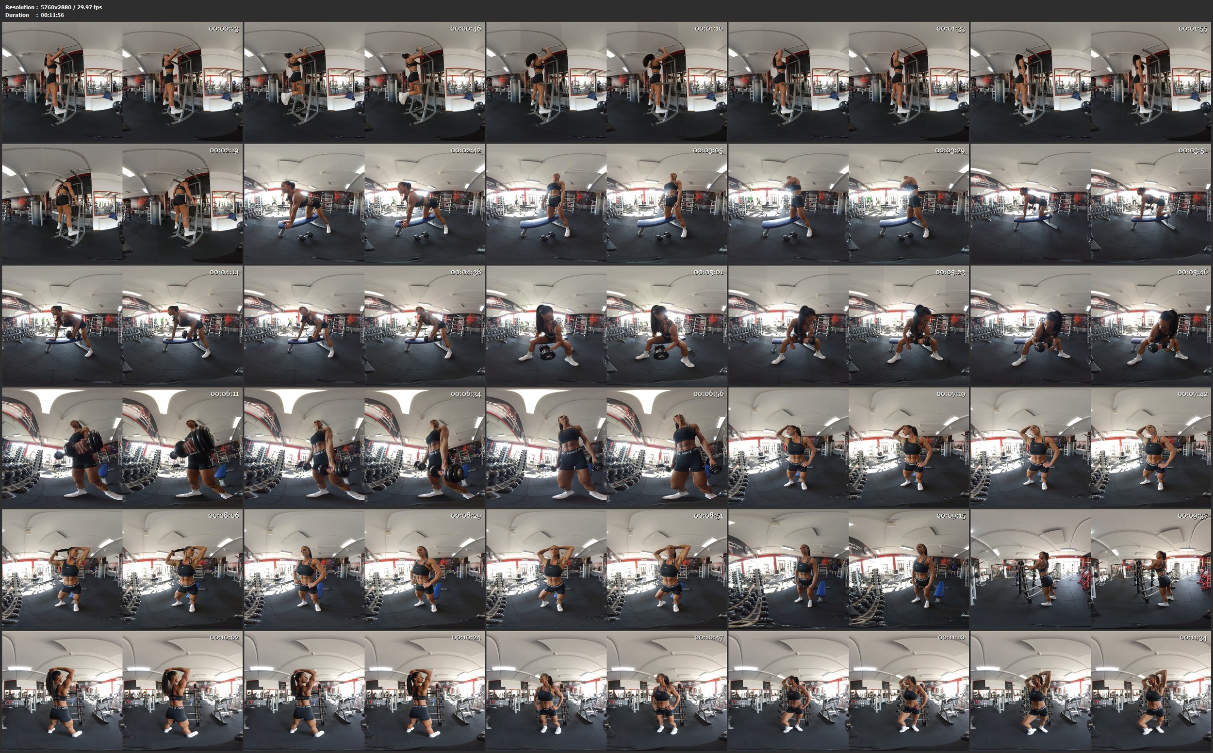 Szilvi Gym Shooting VR 05